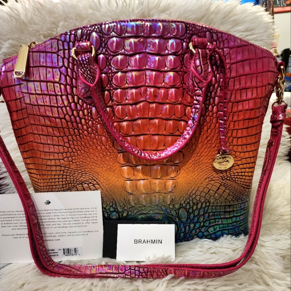 BRAHMIN Ezra Horizon Ombré Melbourne NWT